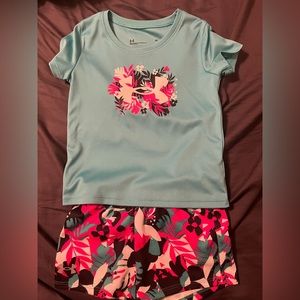 Toddler Under Armour short set